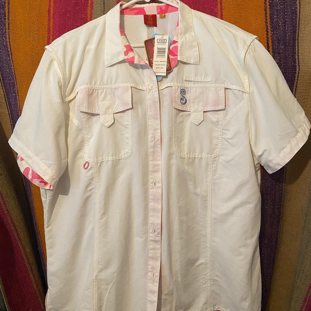 SHE Fishing Outdoor Shirt 2XL XXL